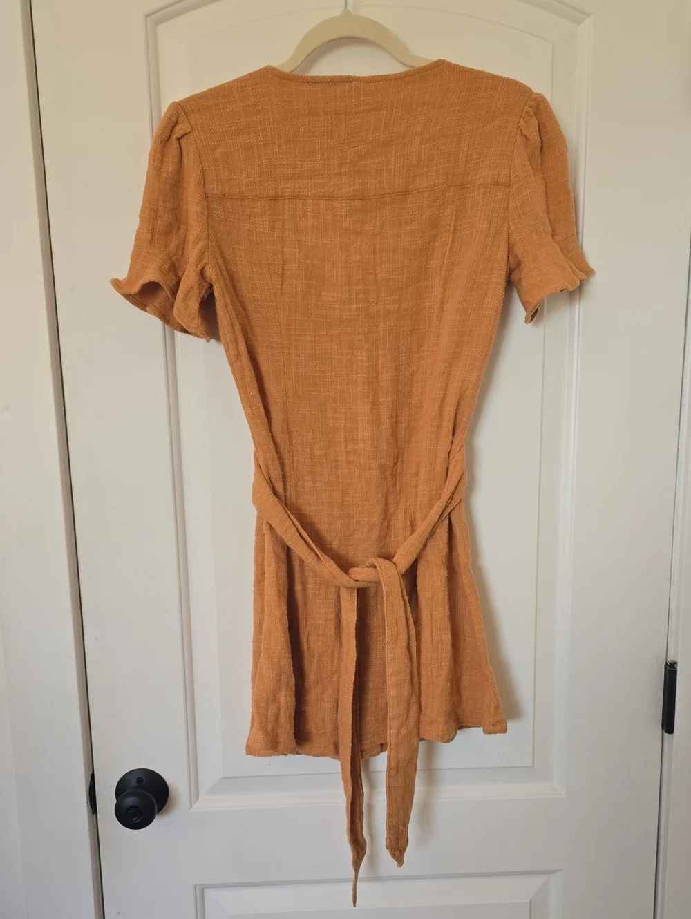 Free People Button Down Tie Dress